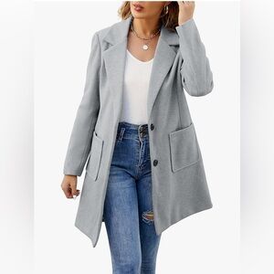 Light gray coat